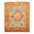 Small Square Antique Oushak Rug - 2'11" x 3'2" For Sale