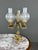 20th Century Three-Light Bronze Candelabra, Set of 2 For Sale - Image 10 of 11