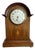 Antique Edwardian Mahogany Inlaid Mantle Clock, 1900s For Sale