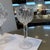 Glass Waterford Lismore Crystal White Wine Glasses, Set of Seven For Sale - Image 7 of 12