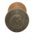 Pair of Antique 1880s Mallory Wheeler Warrior Wood Door Knobs For Sale