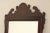 Late 20th Century Councill Craftsmen Chippendale Style Mahogany Beveled Wall Mirror For Sale - Image 5 of 12