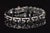 This exceptional designer bracelet from Roberto Coin's coveted Cobra / Animalier Collection is a striking expression of...