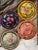 LastCHANCE!8 Pieces Made in Portugal Hand Painted and Glazed Plates For Sale - Image 12 of 16