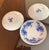 Set of Three “Flow Blue” Saucers - 1892 For Sale - Image 10 of 13