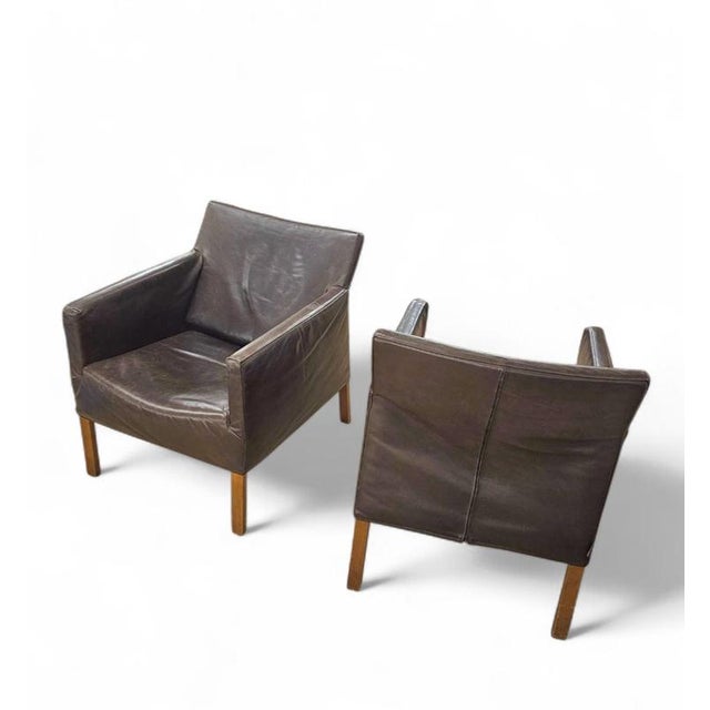 Coppola Lounge Chair with Flexible Backrest by Gerard Van Den Berg, Set of 2 For Sale - Image 3 of 10