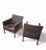Coppola Lounge Chair with Flexible Backrest by Gerard Van Den Berg, Set of 2 For Sale - Image 3 of 10