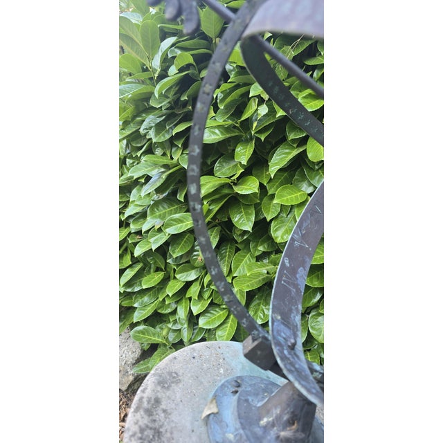 Weathered Armillary Sphere Sundial, 1930s For Sale - Image 9 of 13