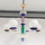 Metal Italian Murano Glass Chandelier, 1960s For Sale - Image 7 of 18