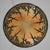 Orange French Art Deco Pendant Light by Le Verre Francais Schneider - 1925 Cameo Chandelier France For Sale - Image 8 of 15