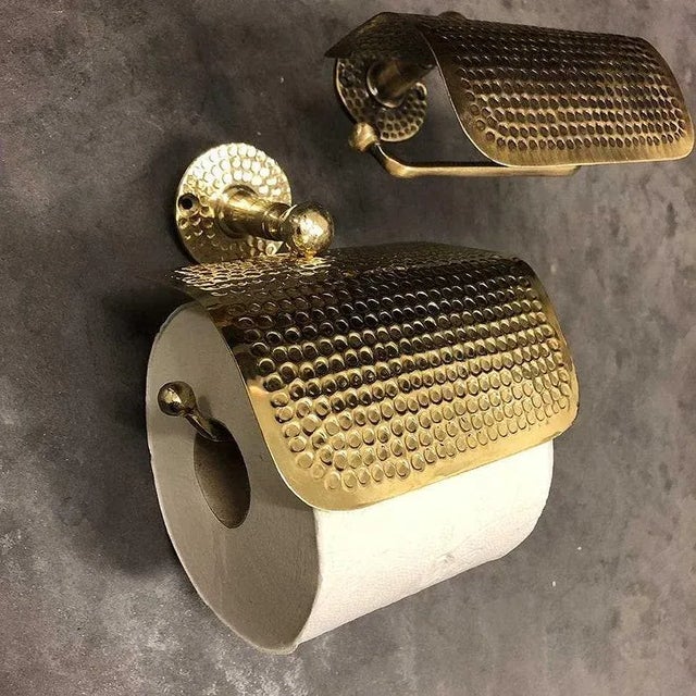 Contact us for quantity orders. our Moroccan brass toilet paper holder will add an authentic Moroccan look to your...