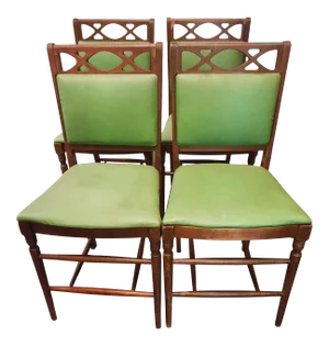 Mid-Century Folding Chairs - Set of 4