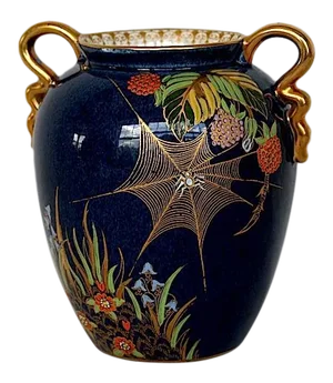 Carlton Ware Spider Web Vase