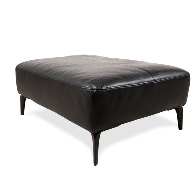 Zurich Leather Stool in Black from BoConcept For Sale - Image 10 of 10