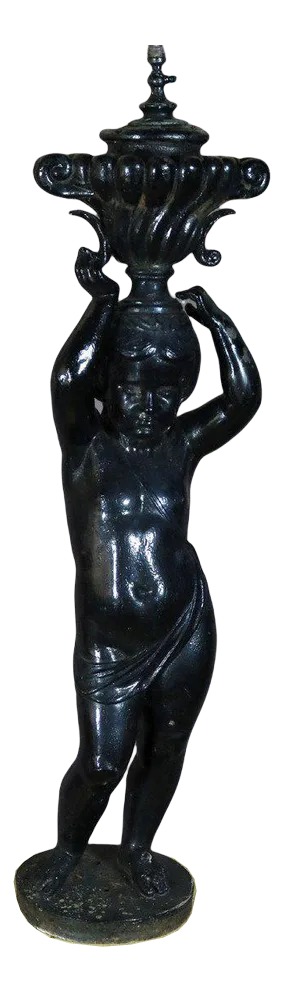 Cast Iron Statue by Jean Jacques Ducel