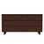 Mid-Century Modern Halmstad 62 in. W Rectangular Wood Panel 6 Drawer Dresser with Soft Close Drawers, Brown For Sale - Image 3 of 7