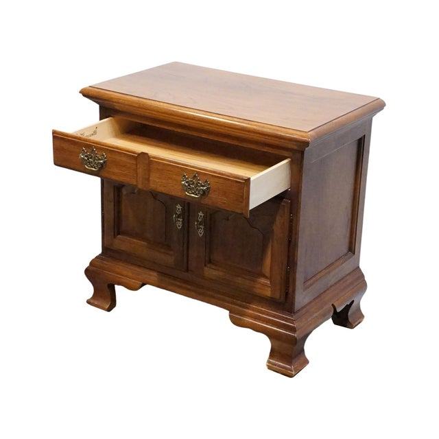 Wood Thomasville Furniture Fisher Park Collection 29" Cabinet Nightstand 21611-820 For Sale - Image 7 of 16