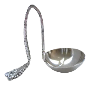 Antique Alvin Silver Co. Sterling Silver "Raleigh" Standing Soup/ Punch Ladle