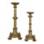 Set of Two 19th Century French Renaissance Gilt Bronze Candlesticks For Sale