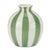 Add a playful pop of pattern to your decor with this Striped Mini Vase Set. Featuring a rounded silhouette and painted...