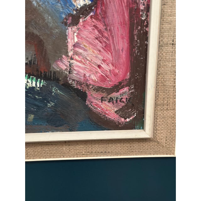 Gösta Falck, Girls in Interior, 1960s, Oil on Canvas, Framed For Sale - Image 9 of 18