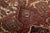 Heriz Rug 9’11” X 12’9” Red Wool Vintage Traditional Hand-Knotted Carpet For Sale - Image 4 of 15