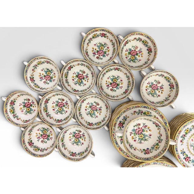 Vintage Coalport Ming Rose Bone China Dinnerware Set - 93 Pieces For Sale In Portland, ME - Image 6 of 18