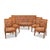 Seating Set in Cherry Wood, France, 1810s, Set of 5 For Sale - Image 12 of 13