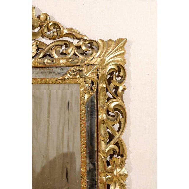 Italian 19th Century Gilt Wood Mirror For Sale In Atlanta - Image 6 of 10