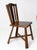 Mid-Century Folk Wood Dining Chairs Set of 4 For Sale - Image 11 of 17