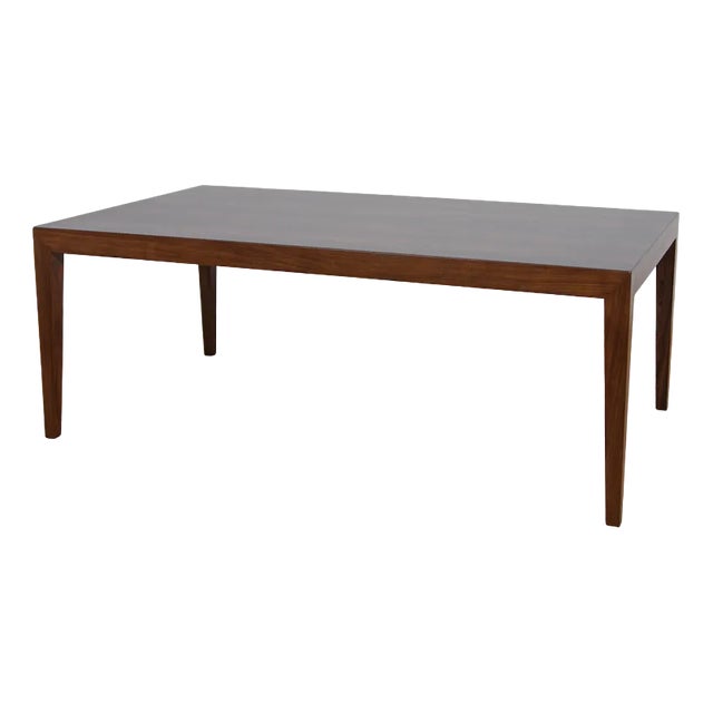 Mid-Century Rosewood Coffee Table by Severin Hansen for Haslev Furniture Carpentry, 1960s For Sale