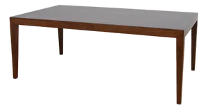 Mid-Century Rosewood Coffee Table by Severin Hansen for Haslev Furniture Carpentry, 1960s