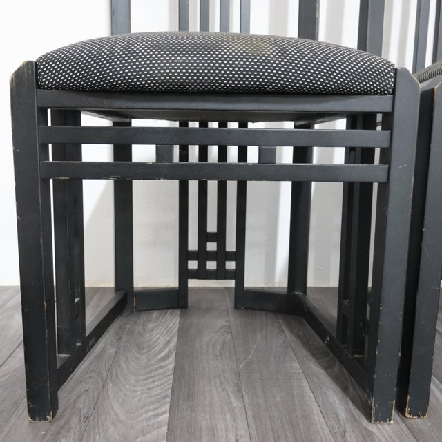 Modern Wooden Throne Chairs by Giorgetti Tris, 1970s, Set of 3 For Sale - Image 18 of 18