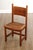 High Quality Antique Early 20th Century Solid Oak Side Dining Chair with Woven Rush Seat Made By Stickley Brothers (Not...