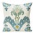 Textile Schumacher Double-Sided Raja Embroidery Silky Print Pillow For Sale - Image 7 of 8