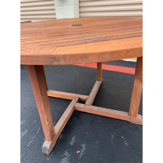 Brown Jordan Patio Dining Set Chairish