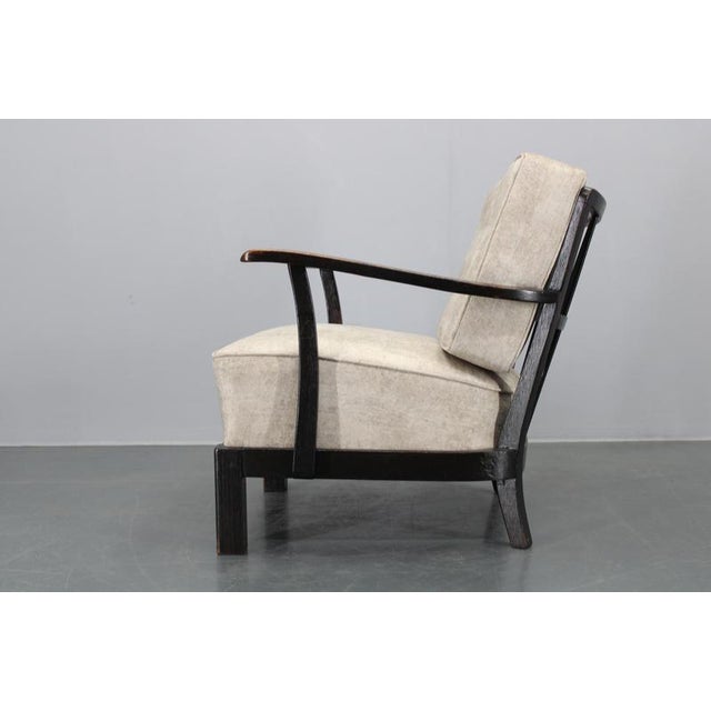 Czechoslovakian Armchair from Thonet, 1940s For Sale - Image 6 of 12
