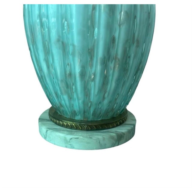 1950s 1950s Murano Glass Lamp For Sale - Image 5 of 5