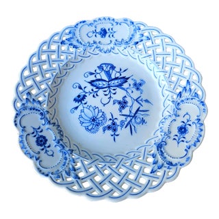 1970s Stadt Meissen Onion Pattern Plate For Sale