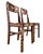 Shell Mid 20th Century Chinese Lacquered Mother of Pearl Chair Set For Sale - Image 7 of 14