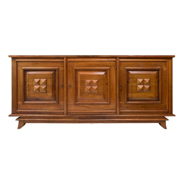 Bespoke French Mid Century-Inspired Sideboard For Sale