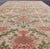 Early 20th Century Antique Spanish Gallery Rug With Coral, Olive, and Cream Floral Design For Sale - Image 5 of 15