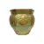 English Early 20th Century Large Antique English Green and Gilt Ceramic Jardiniere & Pedestal For Sale - Image 3 of 12