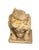 Traditional Vintage Cast Stone Crouching Gargoyle Garden Statue For Sale - Image 3 of 12
