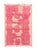 Pink Beni Mrirt Diamond Pattern Rug, 2010s For Sale - Image 12 of 12