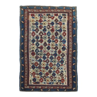 Antique Shirvan Rug 3'4'' x 5'3'' For Sale