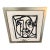 1970s Peter Keil the Matador in Palma Cubist Painting For Sale