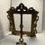 Late 19th Century VTG Ornate Brass Metal Floral Scroll Empty Photo Picture Frame No Glass For Sale - Image 5 of 12