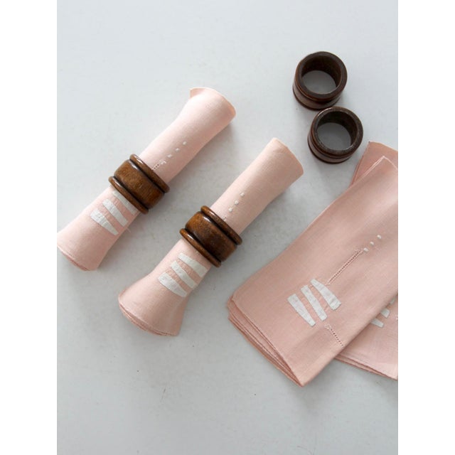 Vintage Modular Wood Candlestick Holders Pair For Sale - Image 16 of 18