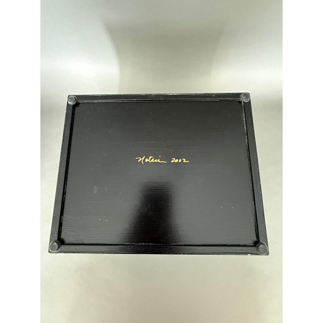 Green One of a Kind Graffiti Bodies Decorative Art Box For Sale - Image 8 of 10